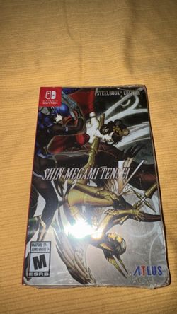 Shin Megami Tensei V Steelbook Edition New