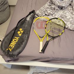 Wilson Tennis Rackets With Bag