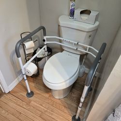 Toilet  Support Rails