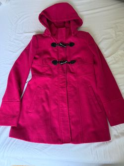 Guess Pink Duffle coat