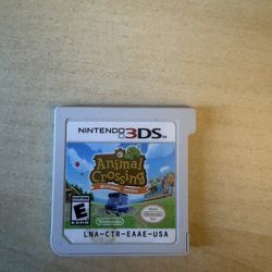 Animal crossing 3DS