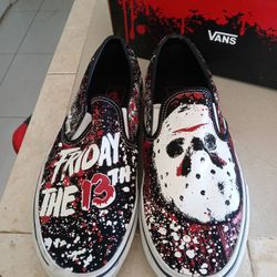 Friday The 13th VANS SIZE 9.5