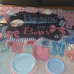 Gender Reveal Decorations