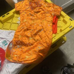 Asian Chinese Dress Kids Size 5