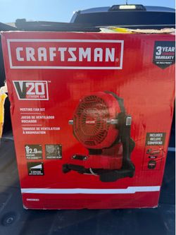 Craftsman Misting Fan