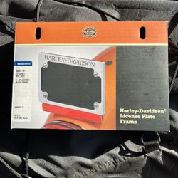 Harley Davidson License Plate Frame