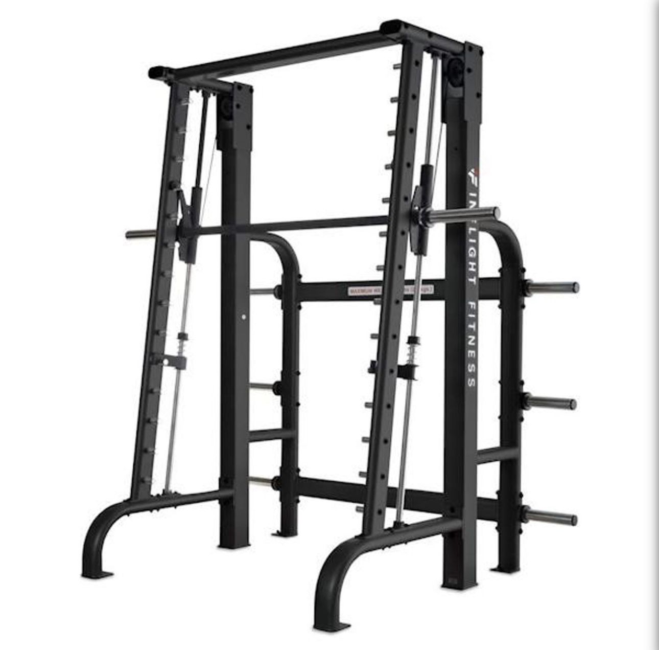 Smith Machine With 240 In New Rubber Plates Curl Bar Two Benches Decline And Incline