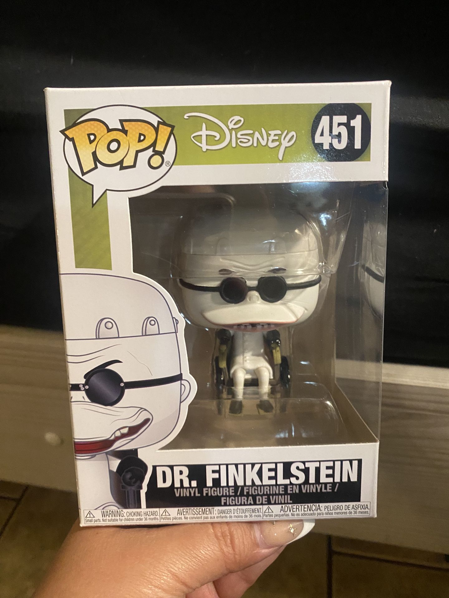 Dr. Finkelstein From Nightmare Before Christmas