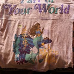 The Little Mermaid Spirit Jersey Size Large, NWT