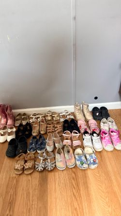 Girls bundle 8c shoes
