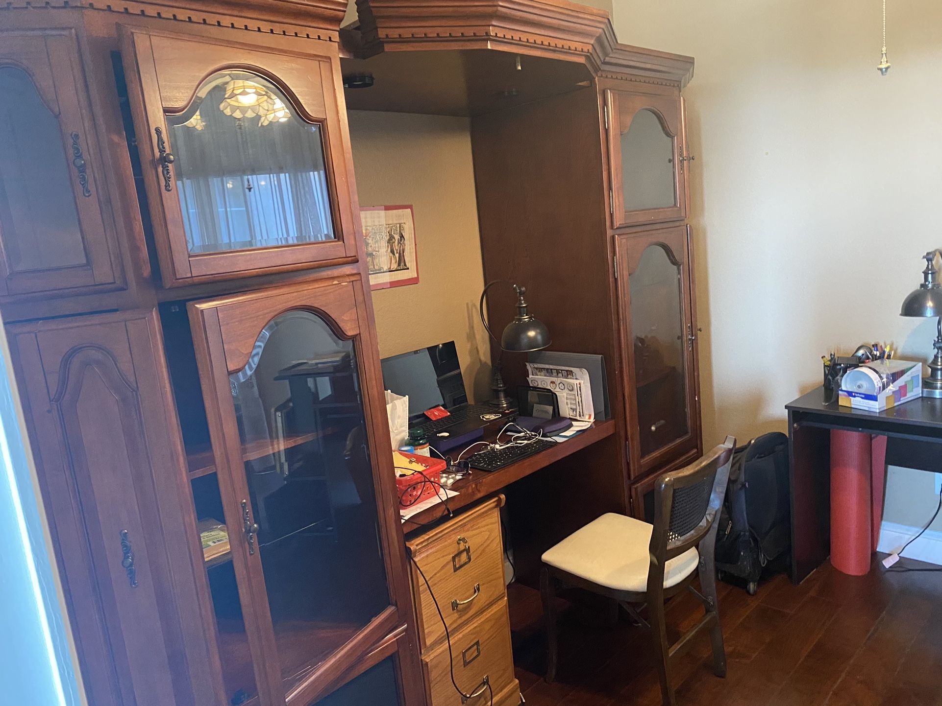 Entertainment Center - PICKUP ONLY (Price Negotiable)