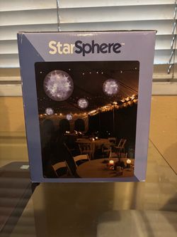 Star sphere remote control led light