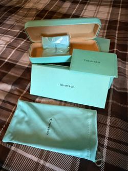 Tiffany & Co. 2- Sunglasses case and boxes