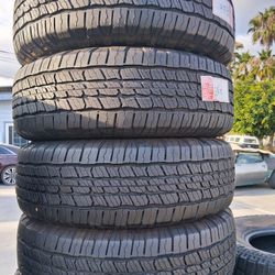 4 used Tires 265/70r18 michelin 🤑 free Installation and balance ‼️ 👌 
