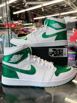 Air Jordan 1 Retro High Golf Metallic Green