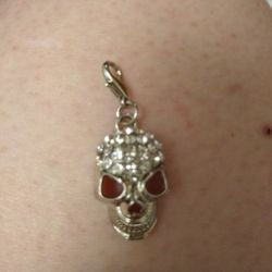 Skull Rhinestone Charm