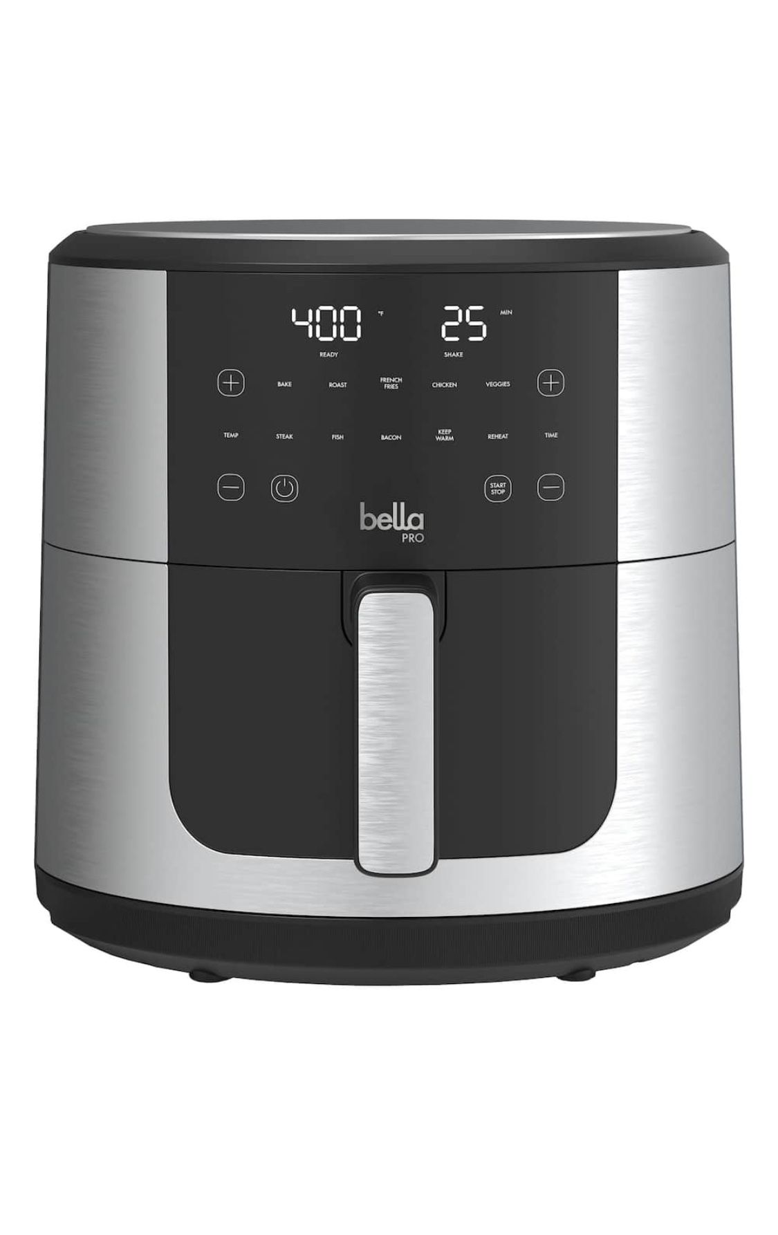 Bella Pro Touchscreen Air fryer-stainless Steel