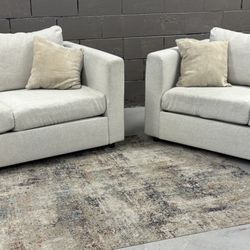 IKEA Finnala  Loveseat Sofa Couch Set living Room furniture  