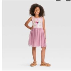 Zenzi Girls' Unicorn Sequin Tulle Dress Size : Xl 14 New Item 