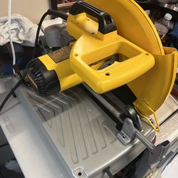 Dewalt Chop Saw New Blade