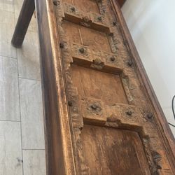 India Heavy duty table W 66  D 19 H 34