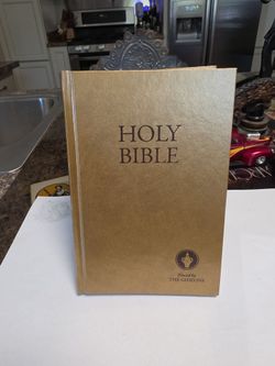 The Holy Bible Gold. Free for the asking