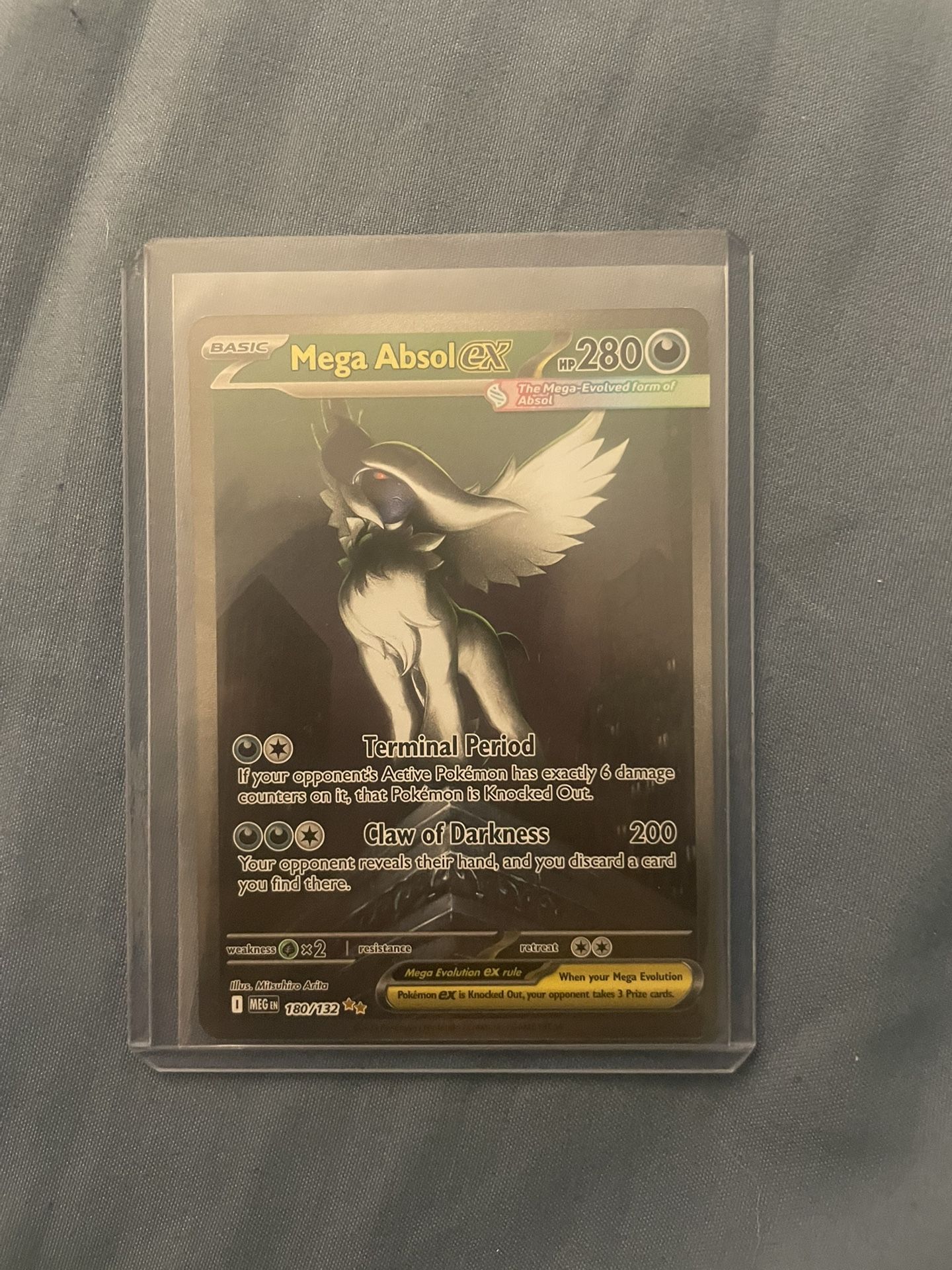Pokemon Card Mega Absol Ex