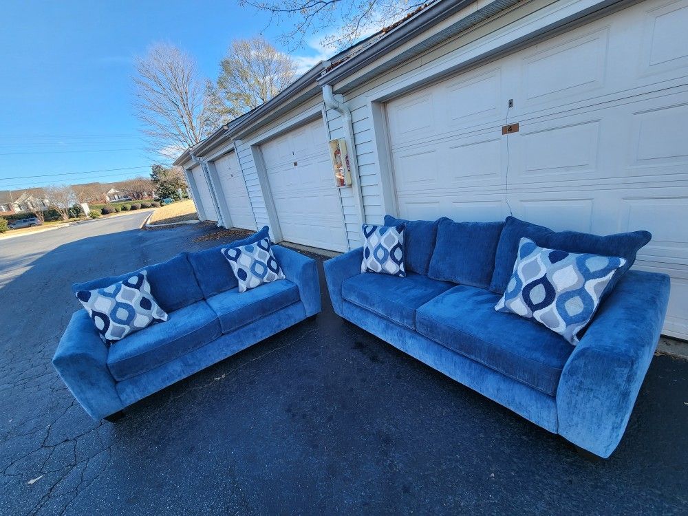 Sofa And Love Seat New