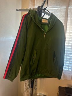 Green  sports jacket