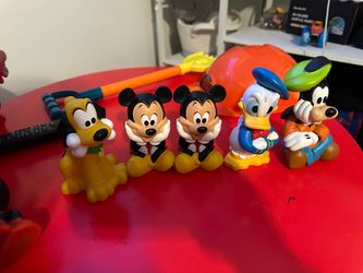 Bath time toys not used