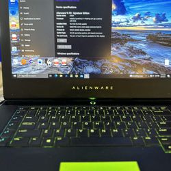 Alienware 15” Laptop GeForce! I Respond Quickly!!