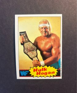 1985 Topps WWF #1 Hulk Hogan. Negotiable