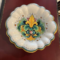 Italian Handmade Ceramic Bowl