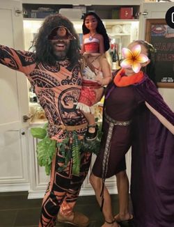 Family costume Moana 2 (Moana Maui and Matangi)