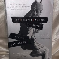 13 reasons why paperback  book