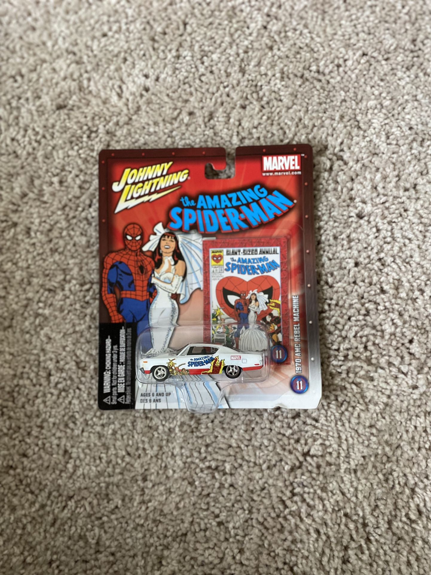 Johnny Lightning Marvel The Amazing Spider-man