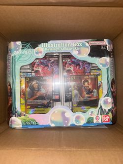 Bandai One Piece Card Game Illustration Box Rayleigh/Shakuyaku