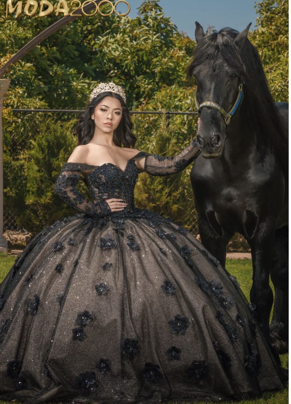 M2K VOL IV Moda 2000 Black Quince Dressi