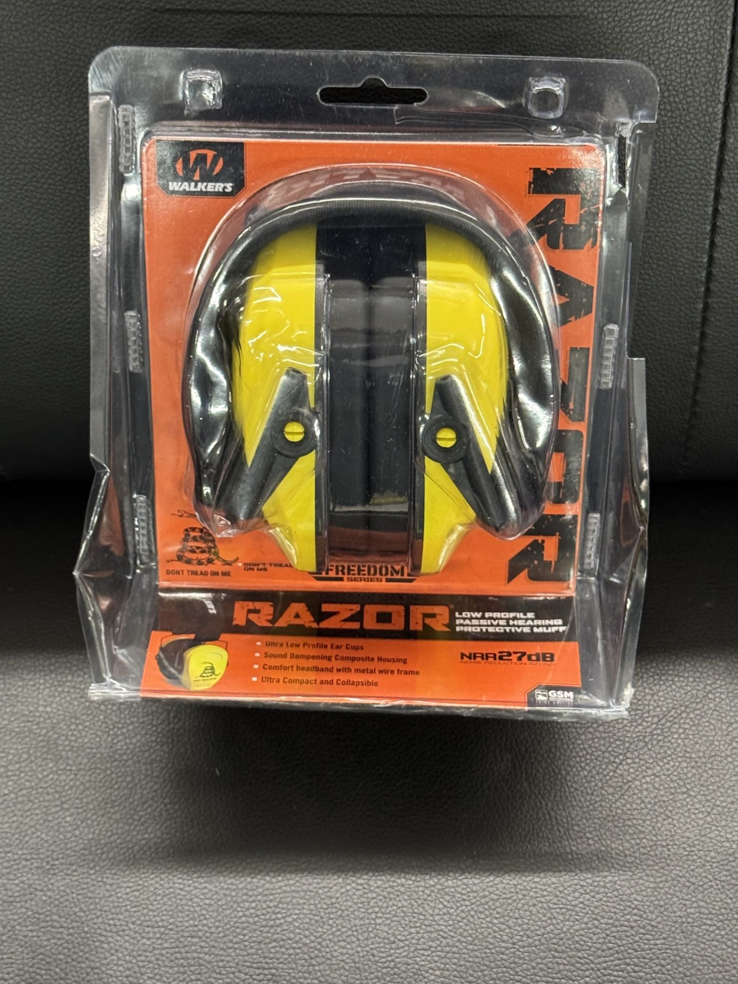 Walker’s Protective Ear Muff Low Profile Razor