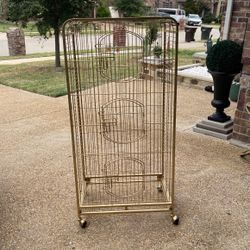 Gold Large Birdcage 