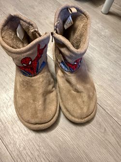 Toddler Spiderman Boots Size 10
