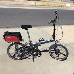 Folding Bike W Suitcase/ Trailer