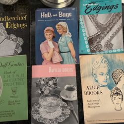 Eight Vintage /Antique Craft Crochet Magazines 