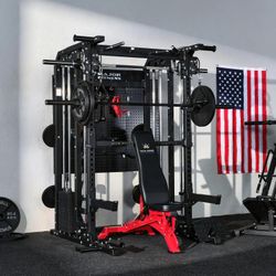 New! Major Fitness B52 Pro Or Standard - Power Rack Functional Trainer Smith Machine FREE Delivery