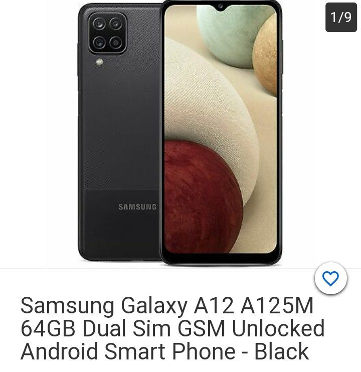 Samsong Galaxy  A12 New 