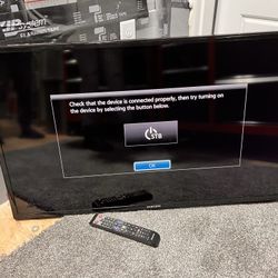 43” Samsung Smart TV w/ Remote