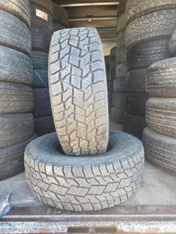 Pair of 2 used LT31/10.50/15 BIG O