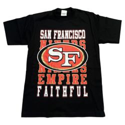 San Francisco 49ers Empire Black Shirt