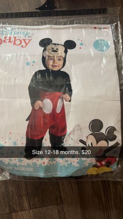 Mickey Mouse toddler costume