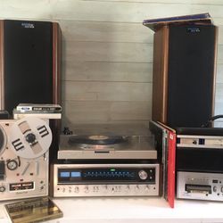Stereo Equipment Vintage Japan Europe Working
